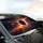 Crescent Moon Craters Nebula Stars Galaxy - Celestial Space Lover Gift Car Sunshade - 6