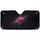 Fuchsia Pink Flamingo Cosmic Silver Shimmer Bokeh Glitter - Wildlife Lover Gift Car Sunshade - 3