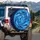 Shark Silhouettes Ocean Camouflage - Marine Life Enthusiast Gift Spare Tire Cover - 3