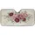 Dusty Rose Peonies Crimson Roses Blush Rosebuds Sage Green Vines Car Decor Gift Car Sunshade - 3