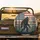 Bigfoot Silhouette Dark Pine Forest American Flag - Rustic American Heritage Gift Spare Tire Cover - 2