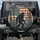 Bigfoot Silhouette Dark Pine Forest American Flag - Rustic American Heritage Gift Spare Tire Cover - 1