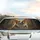 Pembroke Welsh Corgi Alert Expression Golden Fur - Forest Light Rays Corgi Lover Gift Car Sunshade - 5
