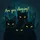 Black Cats Golden Eyes 'Are you sleeping?' - Eerie Night Mystery Lover Gift Spare Tire Cover - 6