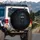 Chibi Ninja Character Dark Hooded Adventure Gear for Ninja Lovers Spare Tire Cover - 3
