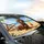 Dachshund Sunglasses Tropical Beach Scene - Golden Sand Summer Essentials for Dog Lovers Car Sunshade - 6