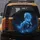 Electric Blue Glowing Horse Dynamic - Nature Lover Gift for Horse Enthusiast Spare Tire Cover - 5