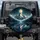 Snow Mountain Dark Lake Full Moon Stars Night Sky Outdoor Adventure Gift Spare Tire Cover - 1