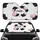 Cow Hide Plush Pink Hearts Moo Script - Farmhouse Decor Cow Lover Gift Car Sunshade - 1