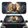Big-Eyed Owl Full Moon Autumn Leaves - Woodland Night Decor Gift for Owl Lover Car Sunshade - 1