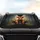 Highland Cow Calf Wildflower Forest - Farmhouse Decor Gift for Cow Lover Car Sunshade - 4