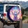Fluffy Unicorn Kitten Rainbow Wings - Fantasy Lover Car Decor Gift Spare Tire Cover - 3