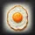 Sunny Side Up Fried Egg - Breakfast Meal Food Lover Vehicle Decor Gift for Road Trips Spare Tire Cover - 6