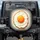 Sunny Side Up Fried Egg - Breakfast Meal Food Lover Vehicle Decor Gift for Road Trips Spare Tire Cover - 1
