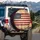 Vintage Distressed American Flag - Patriotic Vehicle Independence Day Gift for Patriots Spare Tire Cover - 3