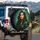 Woman Head Covering Drapes Filigree - Luxury Lifestyle Gift for Her Spare Tire Cover - 3