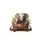 Baby Elephants Peeking Leather Travel Bag - Wildlife Lover Gift Spare Tire Cover - 4