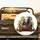 Baby Elephants Peeking Leather Travel Bag - Wildlife Lover Gift Spare Tire Cover - 2