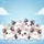 Black White Cartoon Cats Pink Cheeks Snail Cupcake Hearts - Cat Lover Everyday Accessory Spare Tire Cover - 6