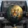 Piercing Blue Eyed Bengal Tiger Face, Golden Sunlight Tropical Jungle - Wildlife Lover Gift Spare Tire Cover - 1