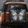 Iridescent Opal Gemstone Gold Filigree Butterfly - Wildlife Lover Gift Spare Tire Cover - 5