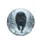 Majestic Black Wolf Glowing Eyes Snow Winter Forest - Wildlife Lover Gift Spare Tire Cover - 4