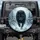 Majestic Black Wolf Glowing Eyes Snow Winter Forest - Wildlife Lover Gift Spare Tire Cover - 1