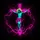 Crucified Figure Teal Skin Lime Crown Hot Pink Cross - Vehicle Decor Gift Spare Tire Cover - 6