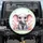 Baby Elephant Flowers Butterfly - Nursery Decor Gift for New Parents Spare Tire Cover - 1
