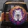 Puppy Breaking Edge Crystalline Fragments Cosmic Swirl - Animal Lover Car Enthusiast Gift Spare Tire Cover - 5