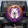 Puppy Breaking Edge Crystalline Fragments Cosmic Swirl - Animal Lover Car Enthusiast Gift Spare Tire Cover - 1