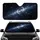 Cosmic Night Sky Glowing Stars Crescent Moons - Travel Essentials Car Sunshade - 1