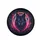 Black Wolf Piercing Eyes Neon Splatter Nocturnal Forest - Wildlife Lover Gift Spare Tire Cover - 4
