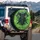 Horned Viking Skull Norse Battle Axes Valahala - Warrior Lover Gift Spare Tire Cover - 3