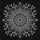 Black White Grey Paisley Mandala Filigree Flecks - Boho Lifestyle Travel Essentials Gift Spare Tire Cover - 6