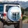 Majestic Emperor Penguins Arctic Ice Water - Wildlife Lover Vehicle Accent Spare Tire Cover - 3