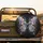 Jewel Butterfly Gold Filigree Celestial Outdoor - Car Decor Gift for Butterfly Lovers Spare Tire Cover - 2