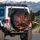 Bengal Tiger Volcanic Landscape - Wildlife Lover Gift For Safari Enthusiast Spare Tire Cover - 3