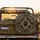 Regal Gold Crest Acanthus Scrollwork Filigree Cartouche Car Decor Gift Spare Tire Cover - 2