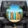 Five Vintage Surfboards Hawaiian Floral Pineapple Tropical Beach Scene - Travel Essentials Spare Tire Cover - 1