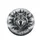 Realistic Wolf Head Luminous Eyes Dark Pine Trees Black White Forest - Wildlife Lover Gift Spare Tire Cover - 4