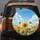 Sunflowers Wildflower Meadow Monarch Butterflies - Outdoor Nature Lover Gift Spare Tire Cover - 5