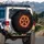 Burning Pentagram Ancient Runes - Travel Essentials Spare Tire Cover - 3