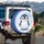 Baby Penguin Snowflakes Aurora Winter Sky - Winter Lover Gift Spare Tire Cover - 3