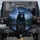Majestic Realistic Black Bear Gnarled Log Forest Lake Mountain - Starry Night Gift Spare Tire Cover - 1