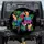Macaw Parrot Neon TIKI Bar Tropical Cocktails - Outdoor Decor Gift Spare Tire Cover - 1