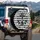 Ship Anchor Intertwining Rope Coils Field of Stripes Boating Enthusiast Lifestyle Gift Spare Tire Cover - 3