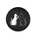 Two White Cats High Five Friendship & Camaraderie - Everyday Cat Lovers Gift Spare Tire Cover - 4