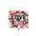Love XOXO Message Heart Symbols - Valentine's Day Romance Celebration Gift for Couples Spare Tire Cover - 5