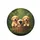 Golden Retriever Puppies Rustic Basket Forest Garden - Puppy Lover Gift Spare Tire Cover - 4